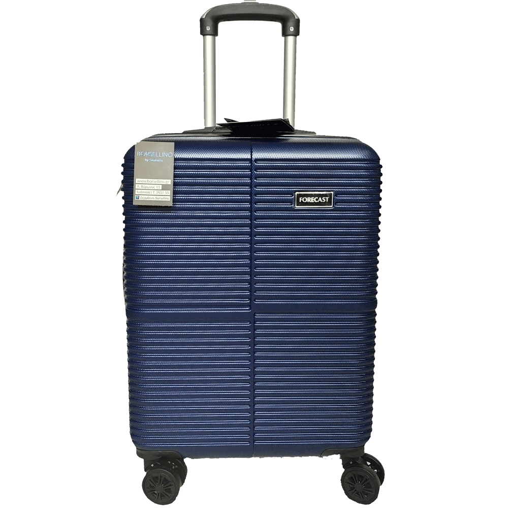 Σκληρή Βαλίτσα Καμπίνας με Επέκταση Forecast A922-20 ΜΠΛΕ. 55cm