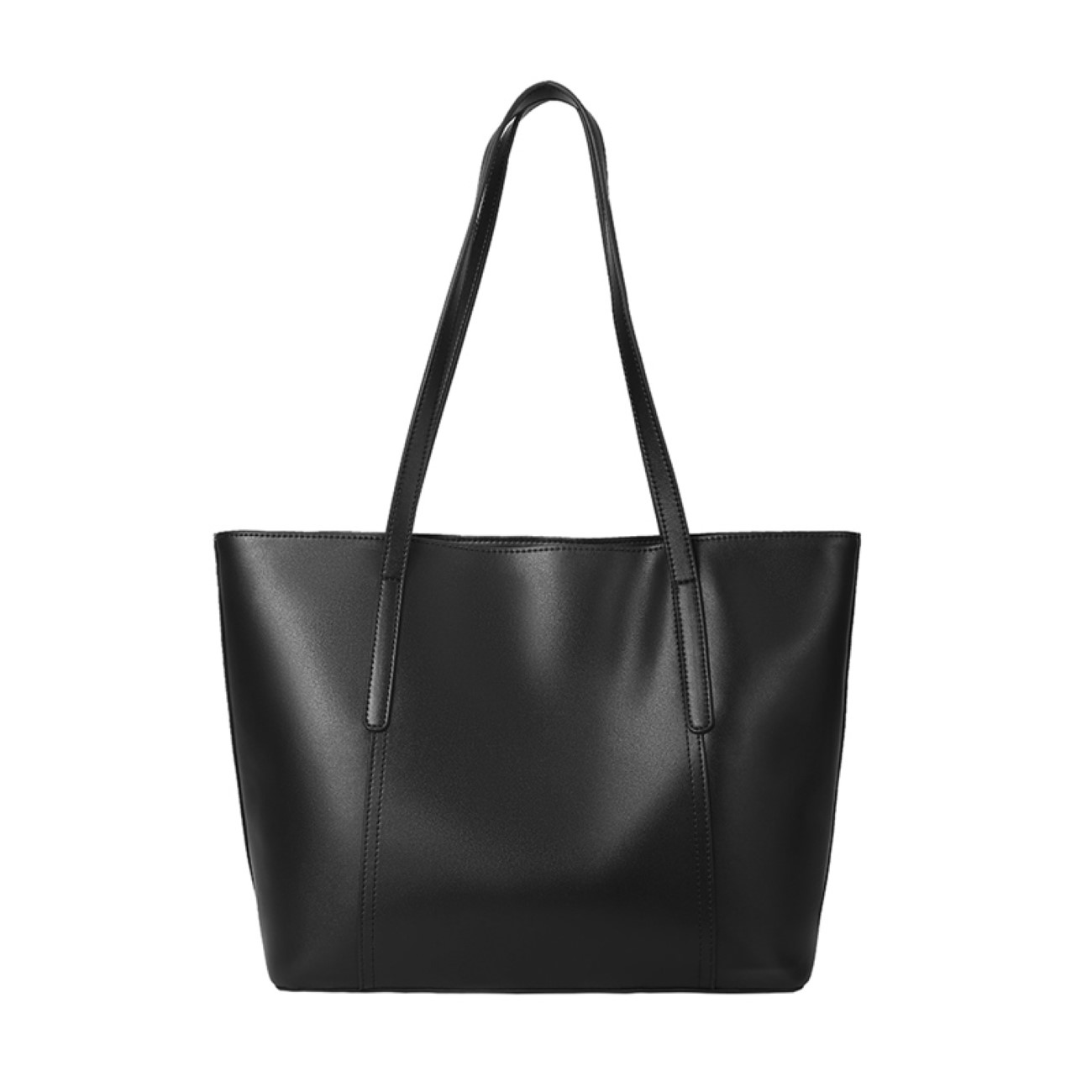 Δερμάτινη Γυναικεία Τσάντα Shopper ‘Ωμου Foxer 958V422F μαύρο 