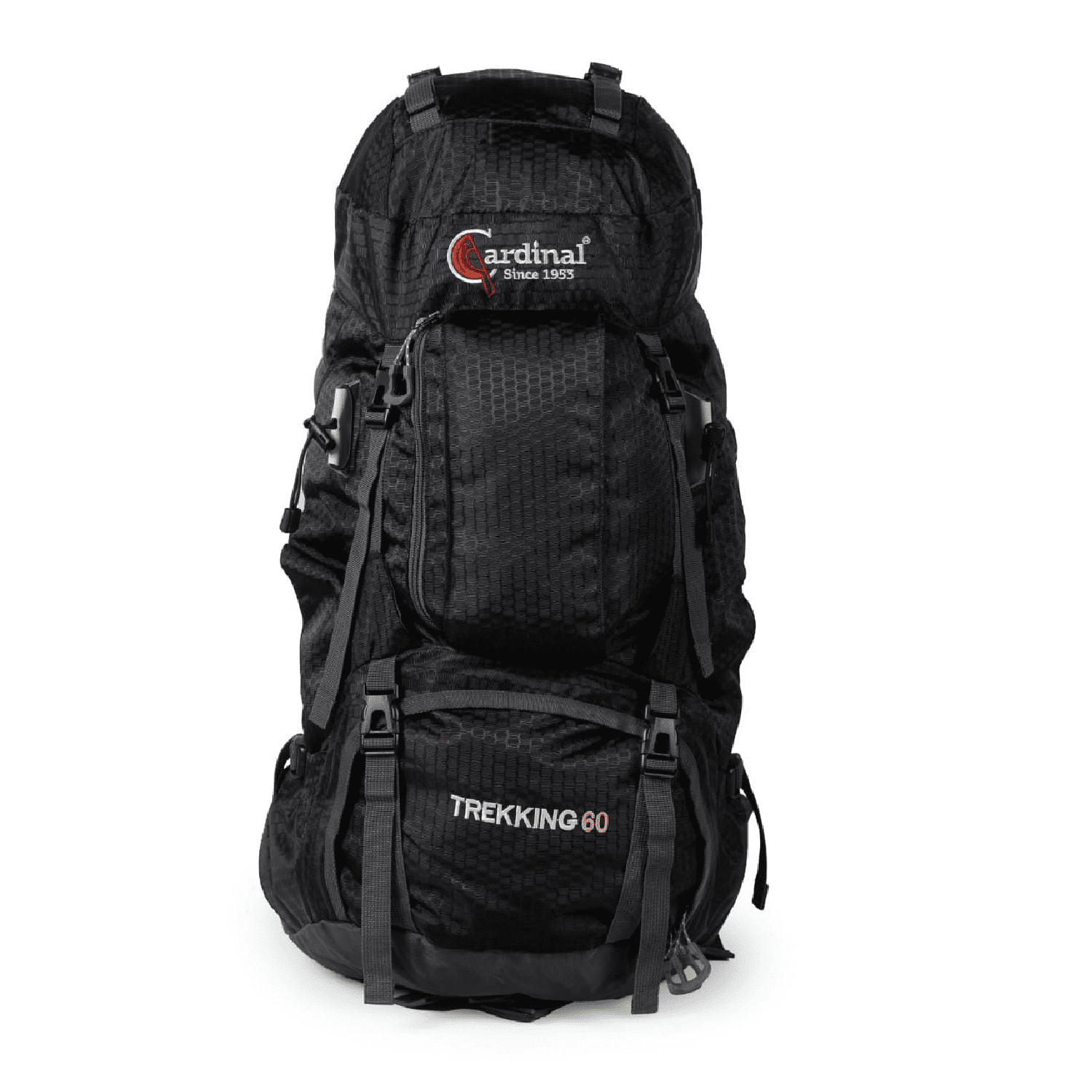 Σακίδιο πεζοπορίας, αδιάβροχο Daypack 60L Camping 1488 μαύρο 