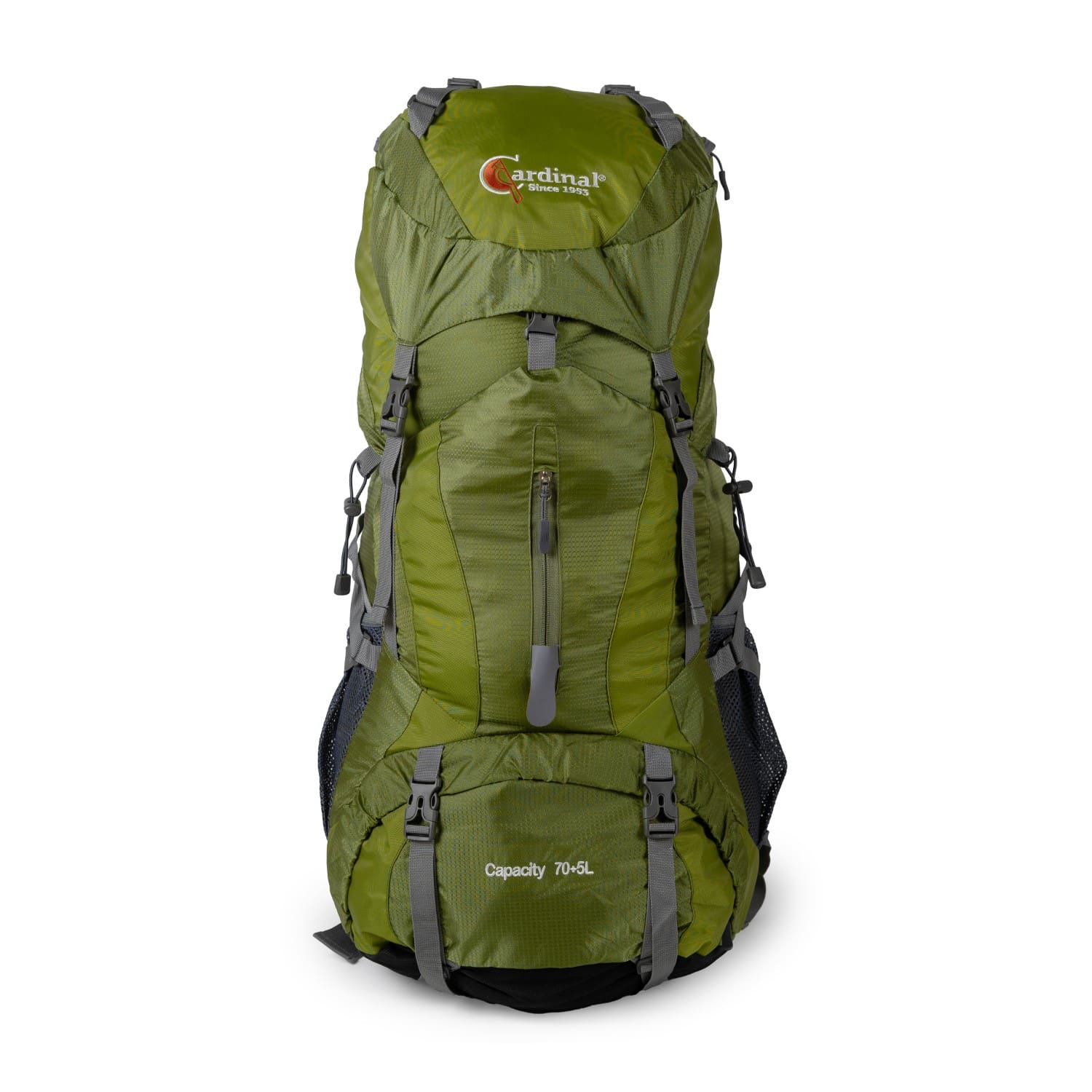 Σακίδιο πλάτης ορειβατικό υπαίθριο αδιάβροχο Cardinal 1788 70+5L πράσινο 