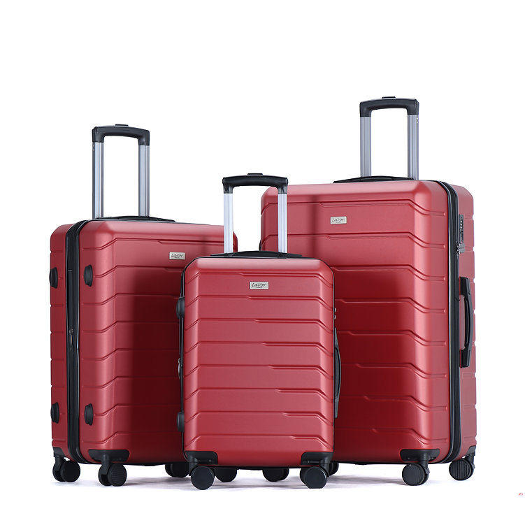 ΣΕΤ Βαλίτσα trolley Lavor 3τμχ – 1-601 ΚΟΚΚΙΝΟ