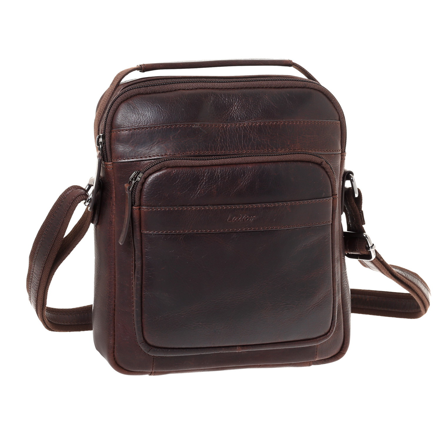 ΔΕΡΜΑΤΙΝΟ ΤΣΑΝΤΑΚΙ LAVOR 1-52 Brown 