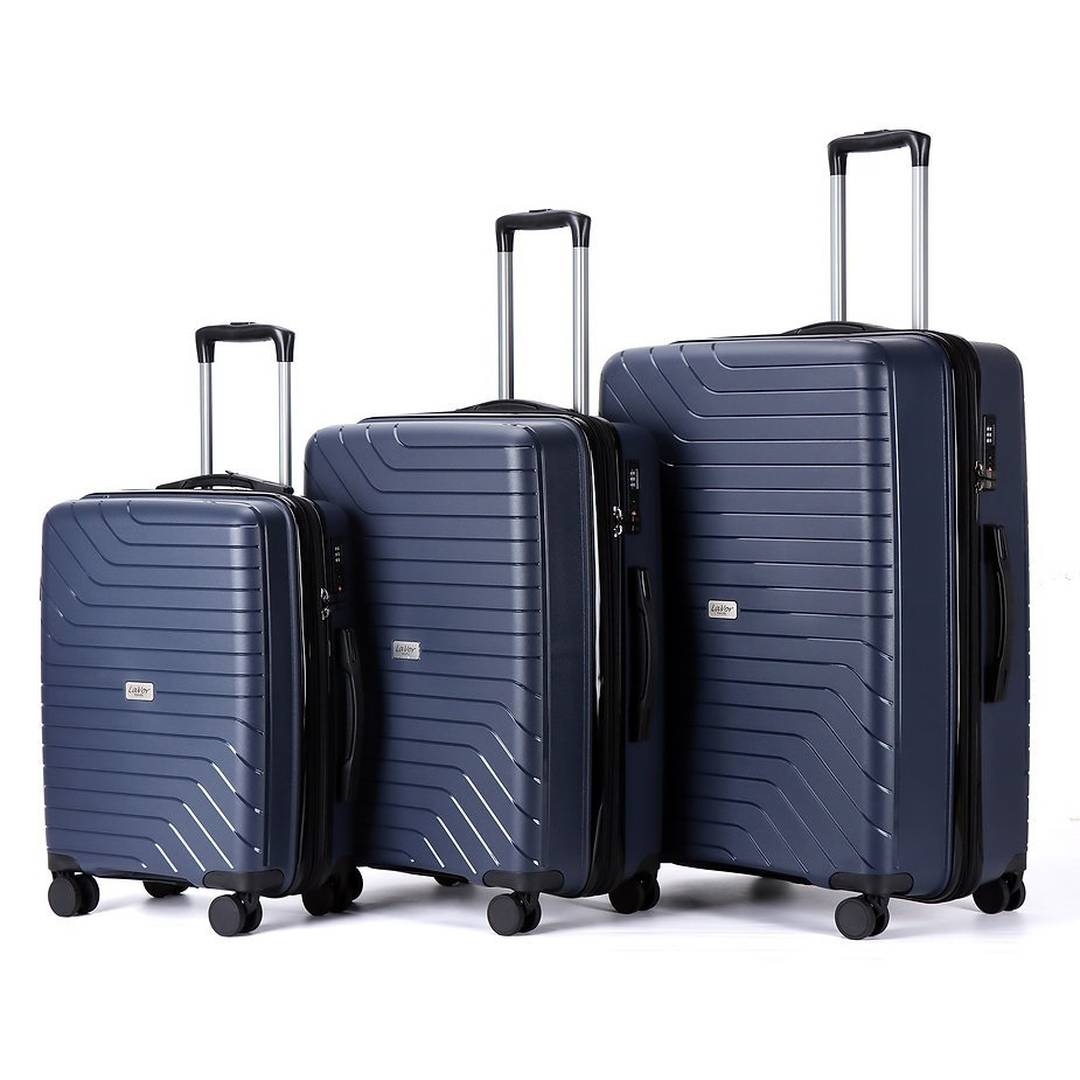 ΣΕΤ Βαλίτσα trolley Lavor 3τμχ – 1-604 Blue 
