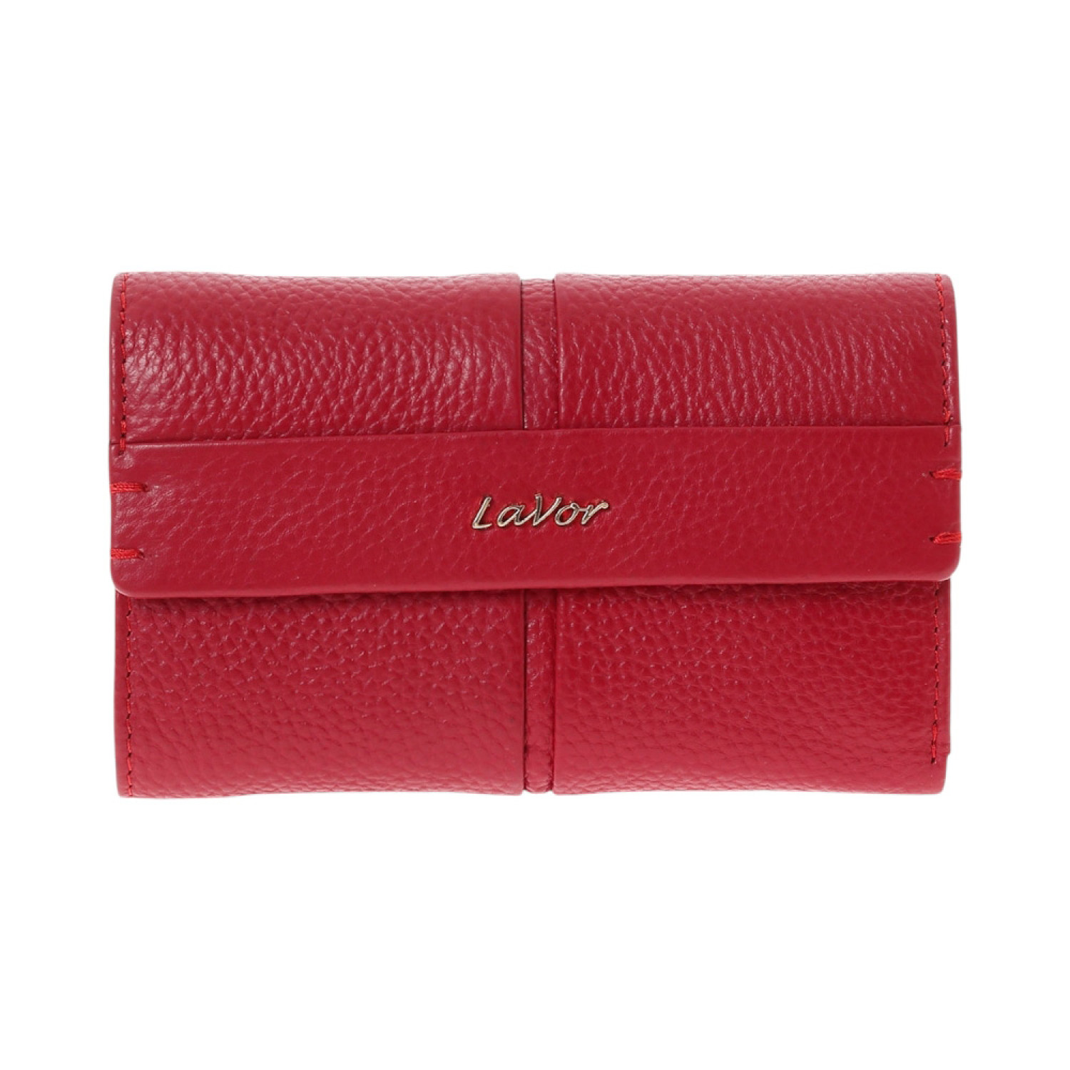 LaVor 1-6157 Γυναικείο Δερμάτινο Πορτοφόλι με Rfid Κόκκινο 1-6157-RED