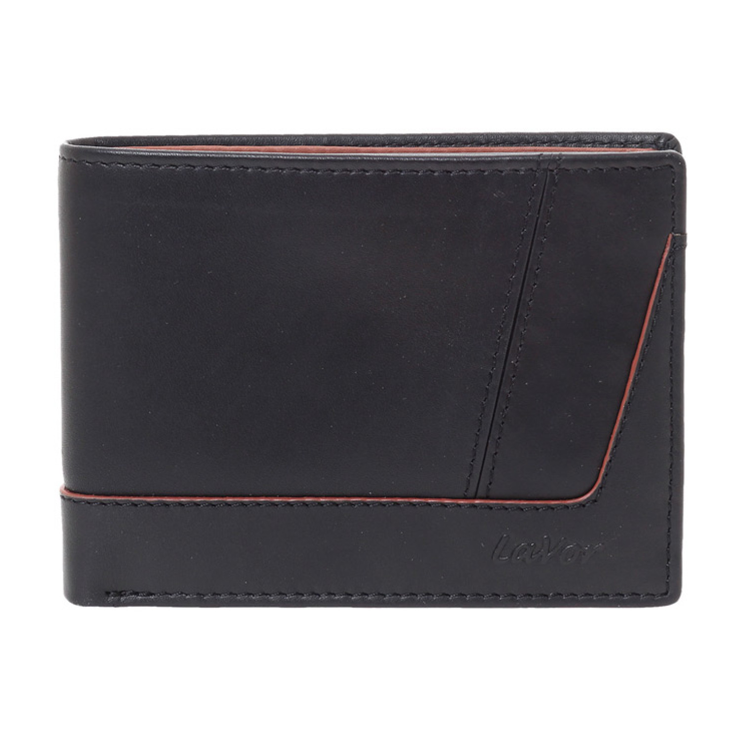 LaVor 1-6170 Ανδρικό Δερμάτινο Πορτοφόλι με RFID Μαύρο