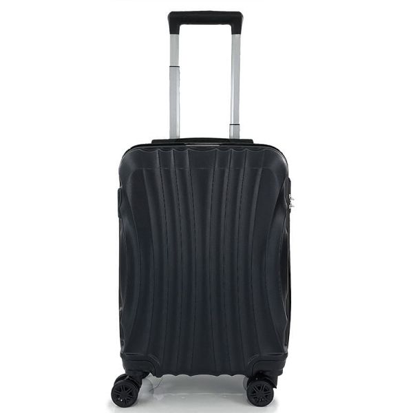 Βαλίτσα Καμπίνας FORECAST P009 55x35x20 Μαύρο – Ιδανική για Όλες τις Αεροπορικές Εταιρίες