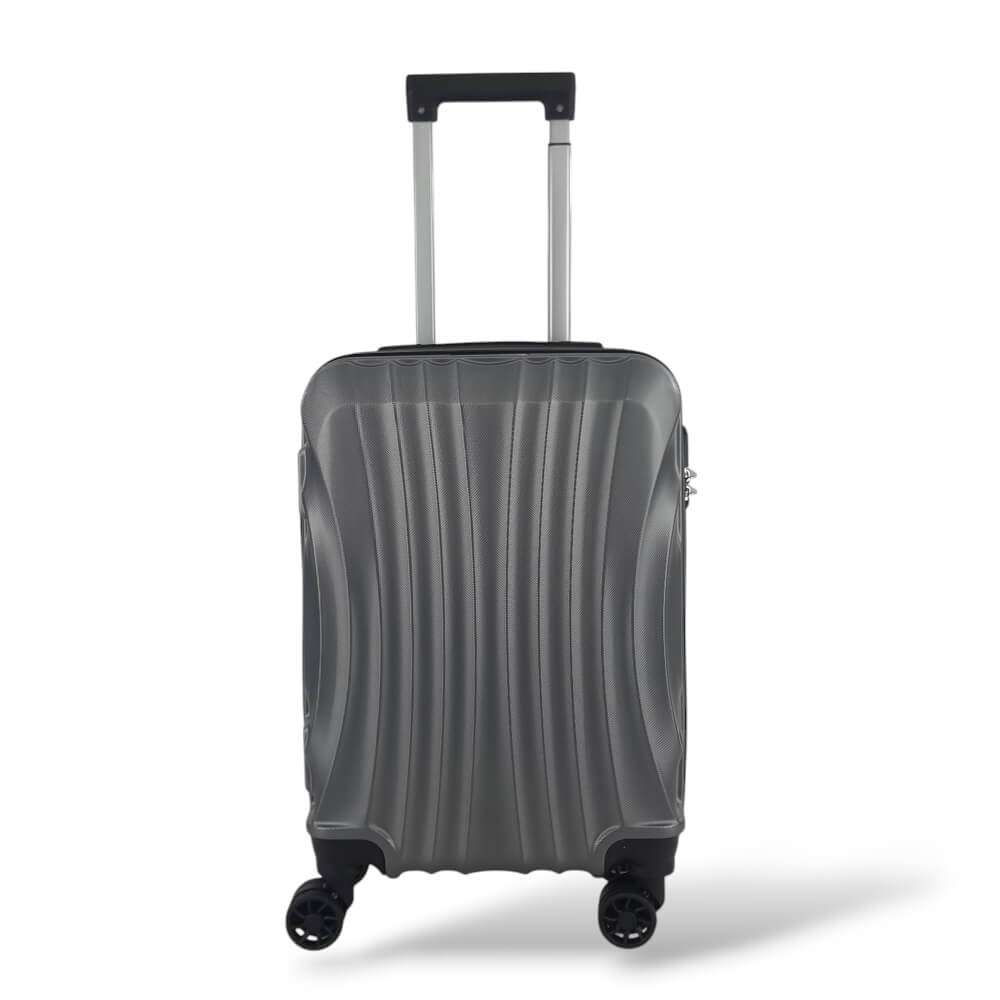 Βαλίτσα Καμπίνας FORECAST P009 55x35x20 Γκρι – Ιδανική για Όλες τις Αεροπορικές Εταιρίες