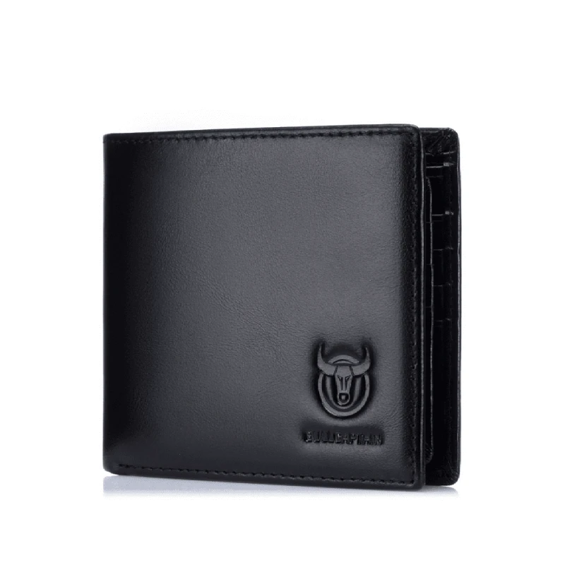 Δερμάτινο πορτοφόλι Bull Captain QB-05 μαύρο 