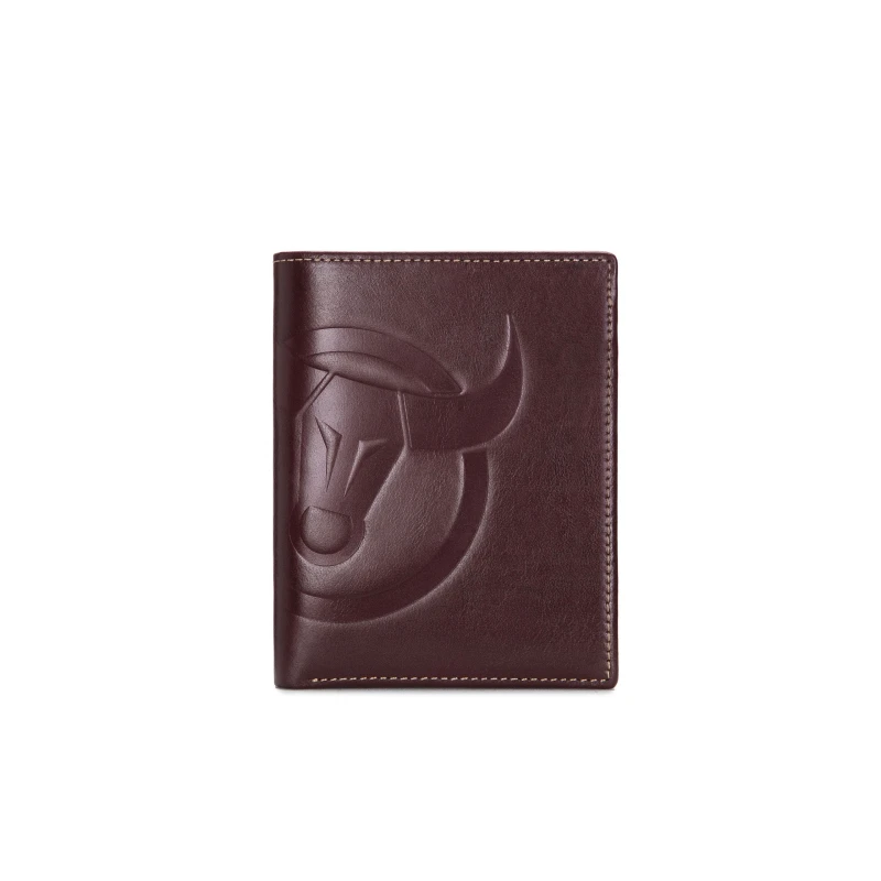 Δερμάτινο πορτοφόλι Bull Captain QB0203-V καφέ 
