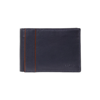 LaVor 1-3832 Ανδρικό Δερμάτινο Πορτοφόλι με RFID Μπλε 1-3832-blue