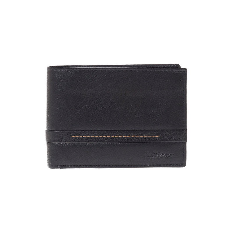 LaVor 1-3833 Ανδρικό Δερμάτινο Πορτοφόλι με RFID Μαυρο 1-3833-black