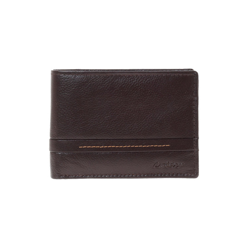 LaVor 1-3833 Ανδρικό Δερμάτινο Πορτοφόλι με RFID Καφε 1-3833-brown