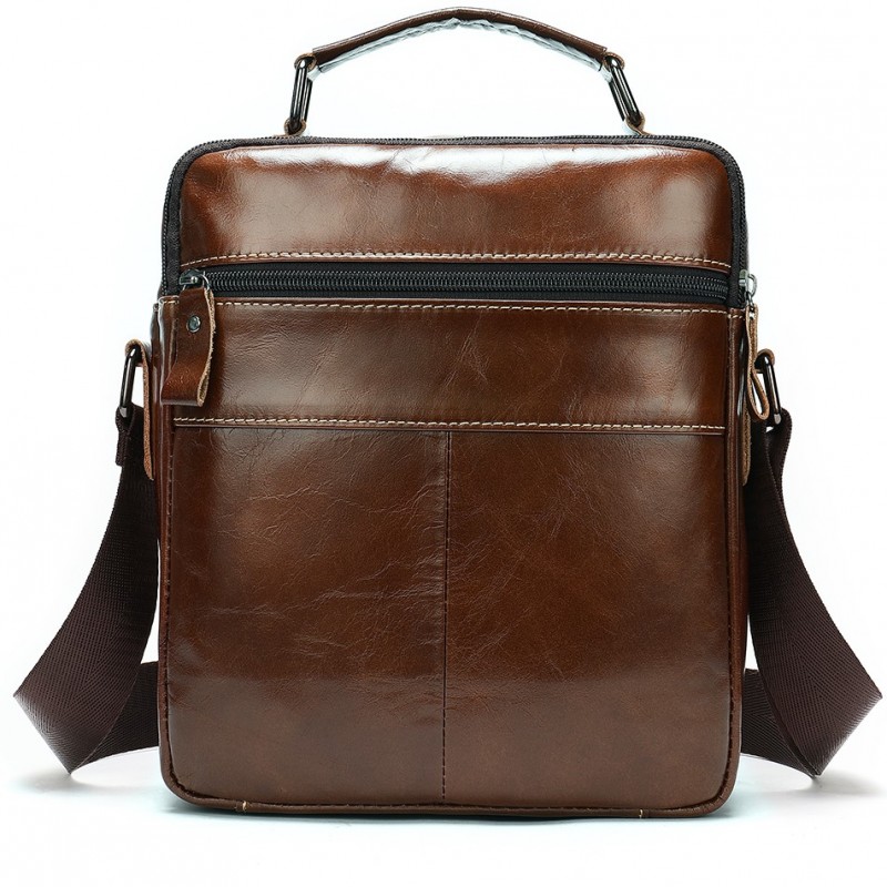 Δερμάτινο τσαντάκι ώμου Cardinal καφέ369 