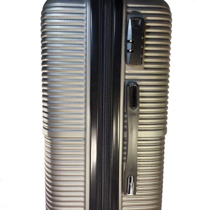 Σκληρή Βαλίτσα Καμπίνας με Επέκταση Forecast A922 -ΓΚΡΙ 53Χ37Χ23+4εκ.