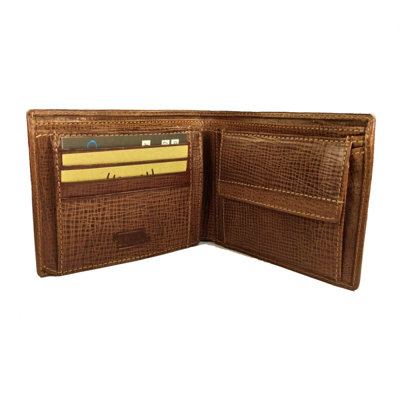 Camel Active Πορτοφόλι Πλάγιο Salo Cognac (RFID) 316-704-22 COGNAC