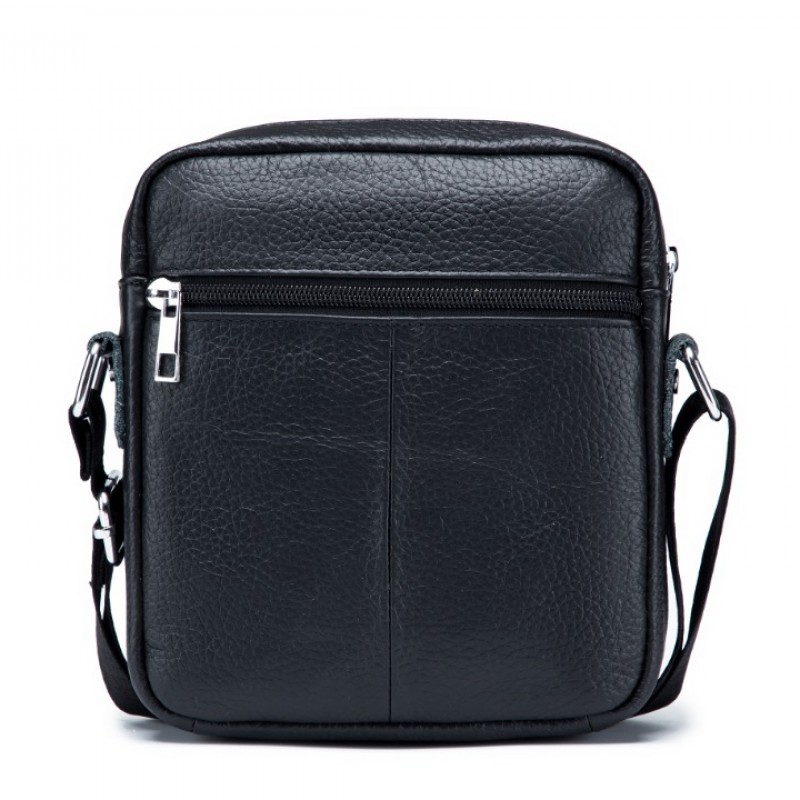 Δερμάτινο τσαντάκι ώμου Bull Captain DJB 023 μαύρο