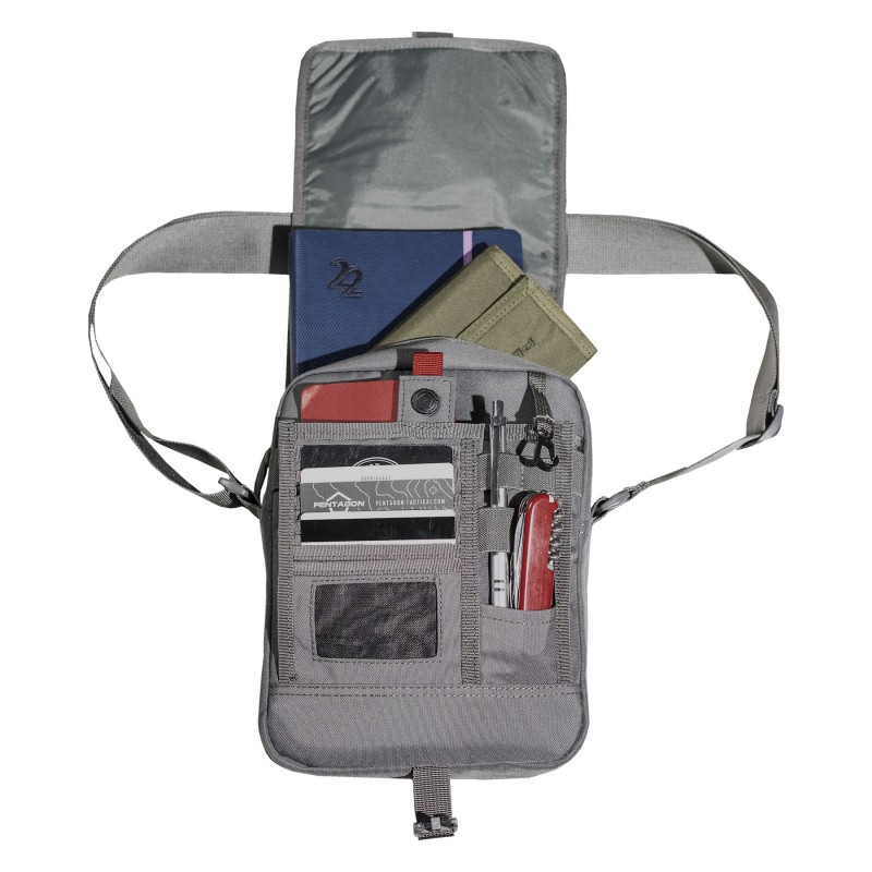 ΤΣΑΝΤΑΚΙ PENTAGON MESSENGER BAG K16087-01 BLACK