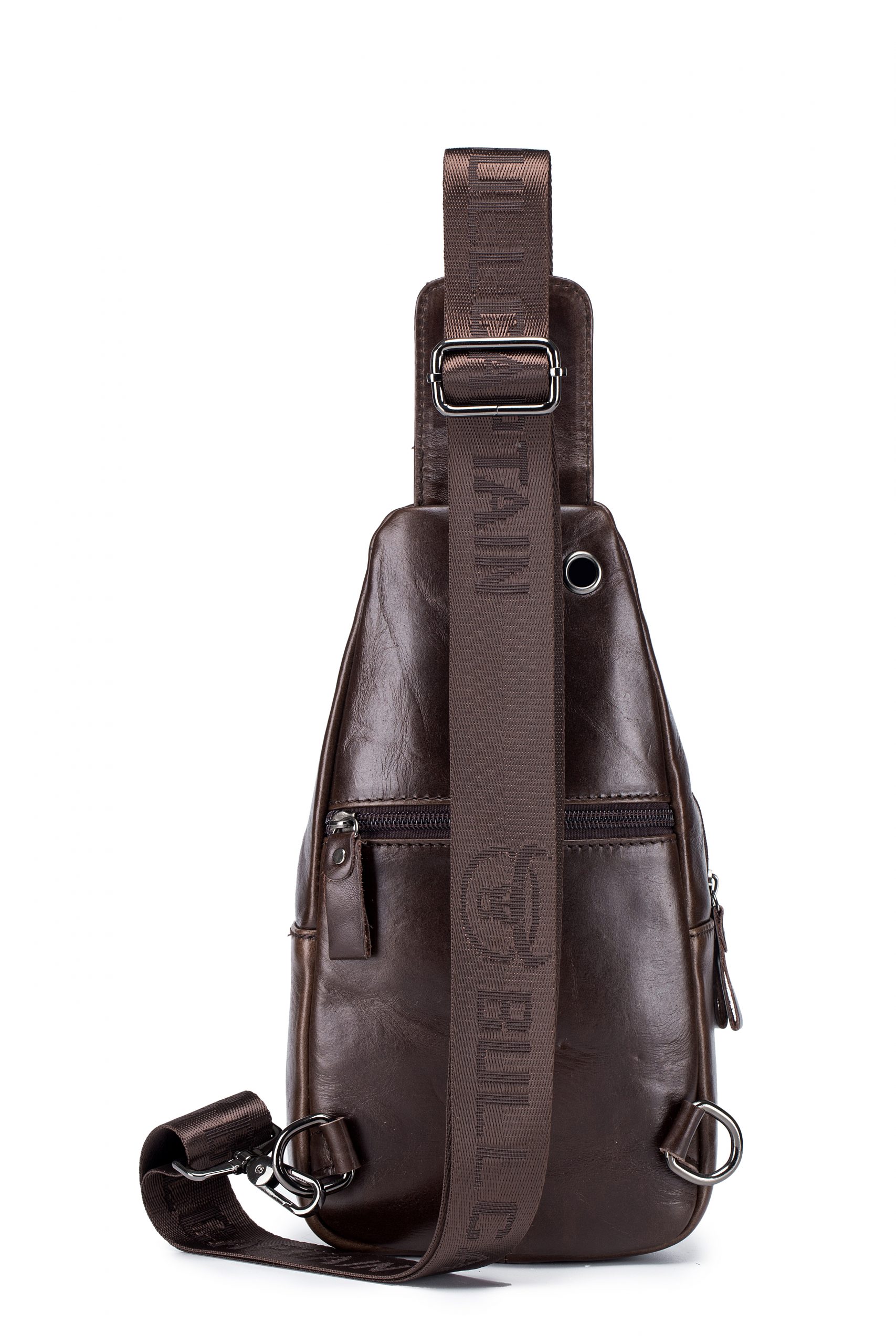 Δερμάτινο τσαντάκι body Bull Captain XB 095 σκούρο καφέ