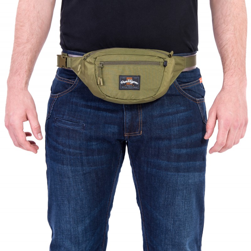 Τσαντάκι Μέσης 1,3L Minor Travel Pouch Pentagon  K17080 ΧΑΚΙ