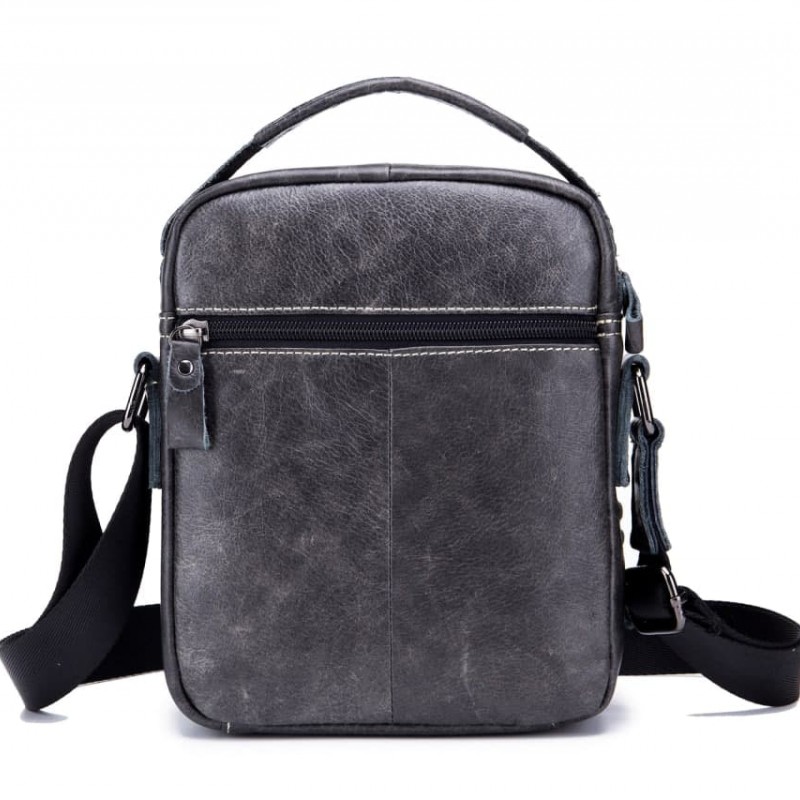 Δερμάτινο τσαντάκι ώμου Bull Captain DJB 040 μαύρο