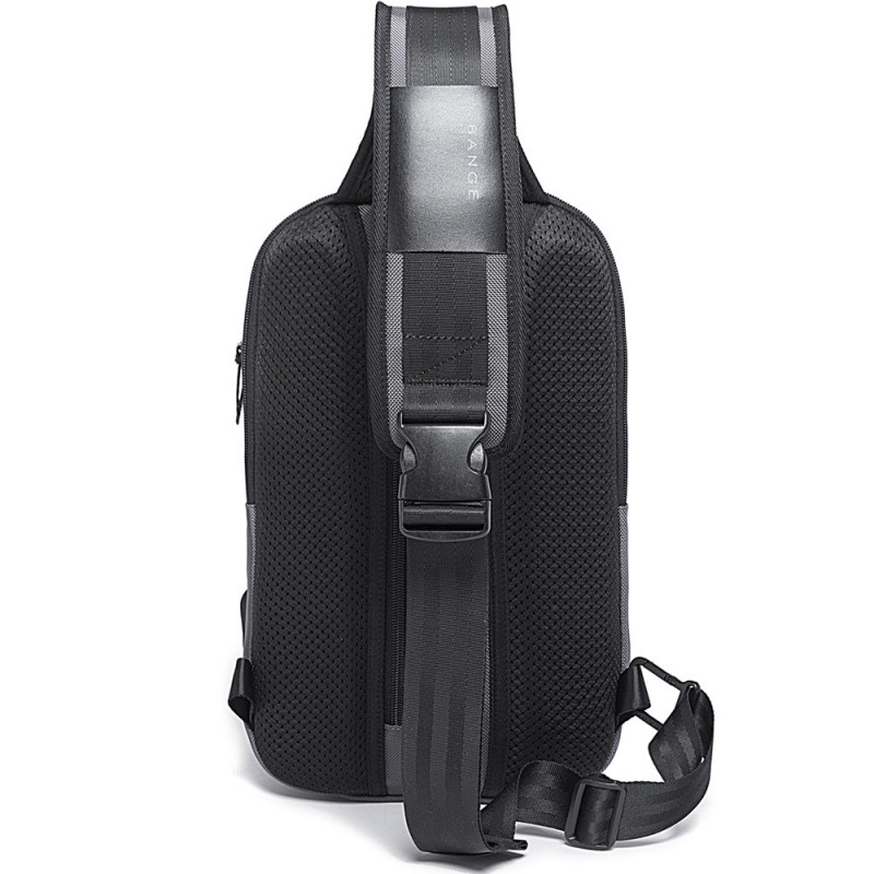Τσαντάκι ώμου χιαστί crossbody Bange 7086 μαύρο