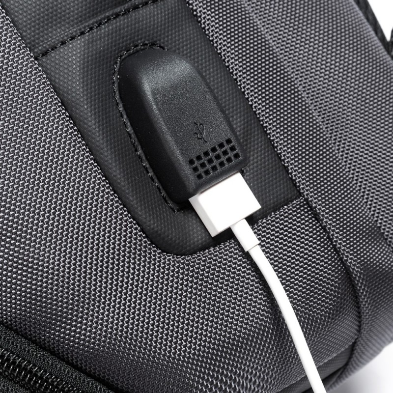 Τσαντάκι ώμου χιαστί crossbody Bange 7086 μαύρο