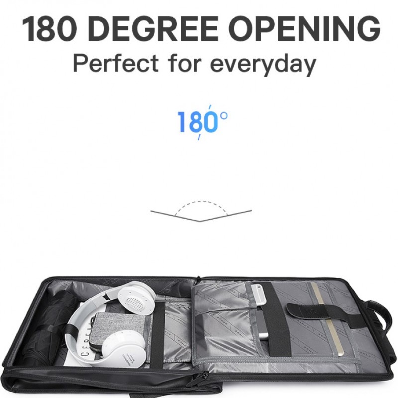 Σακίδιο πλάτης 11L Laptop 14” Bange 7252 μαύρο