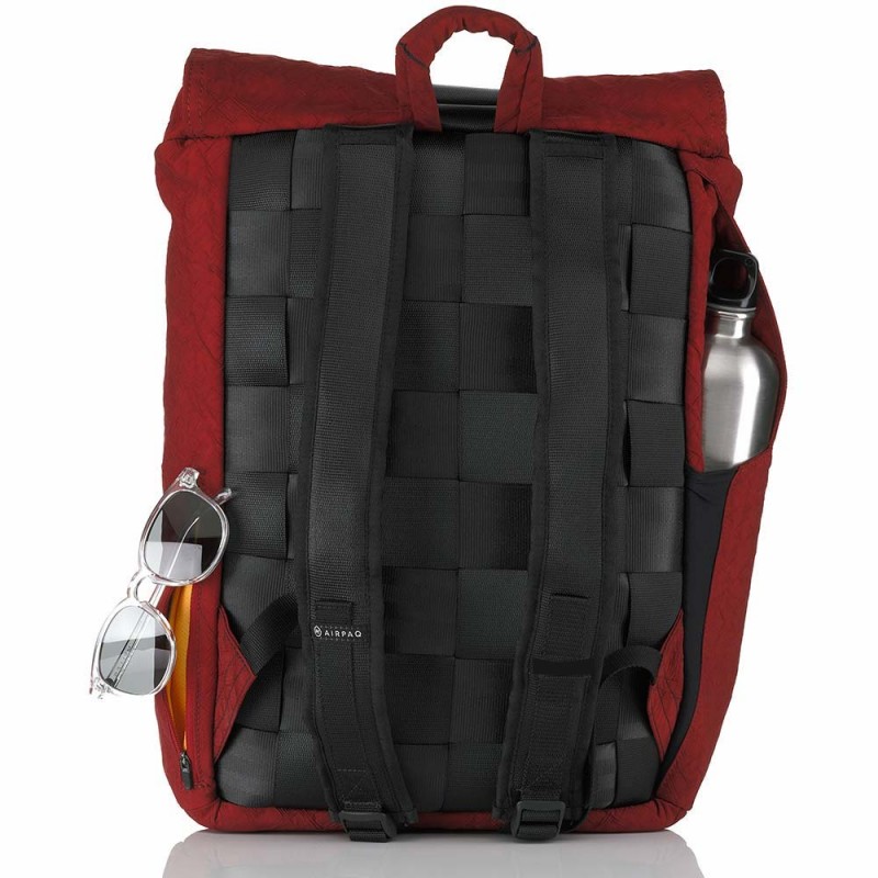 AIRPAQ 2.0 UNICOLOR, ΣΑΚΙΔΙΟ ΠΛΑΤΗΣ, ΚΟΚΚΙΝΟ