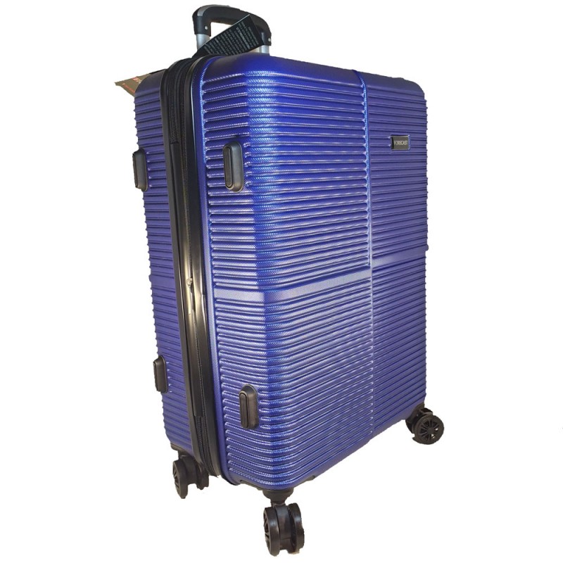 Σκληρή Βαλίτσα Καμπίνας με Επέκταση Forecast A922-20 ΜΠΛΕ. 55cm