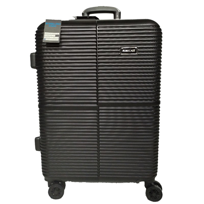 Σκληρές Βαλίτσες με Επέκταση Σετ 3 Τεμαχίων Forecast A922.ΜΑΥΡΟ