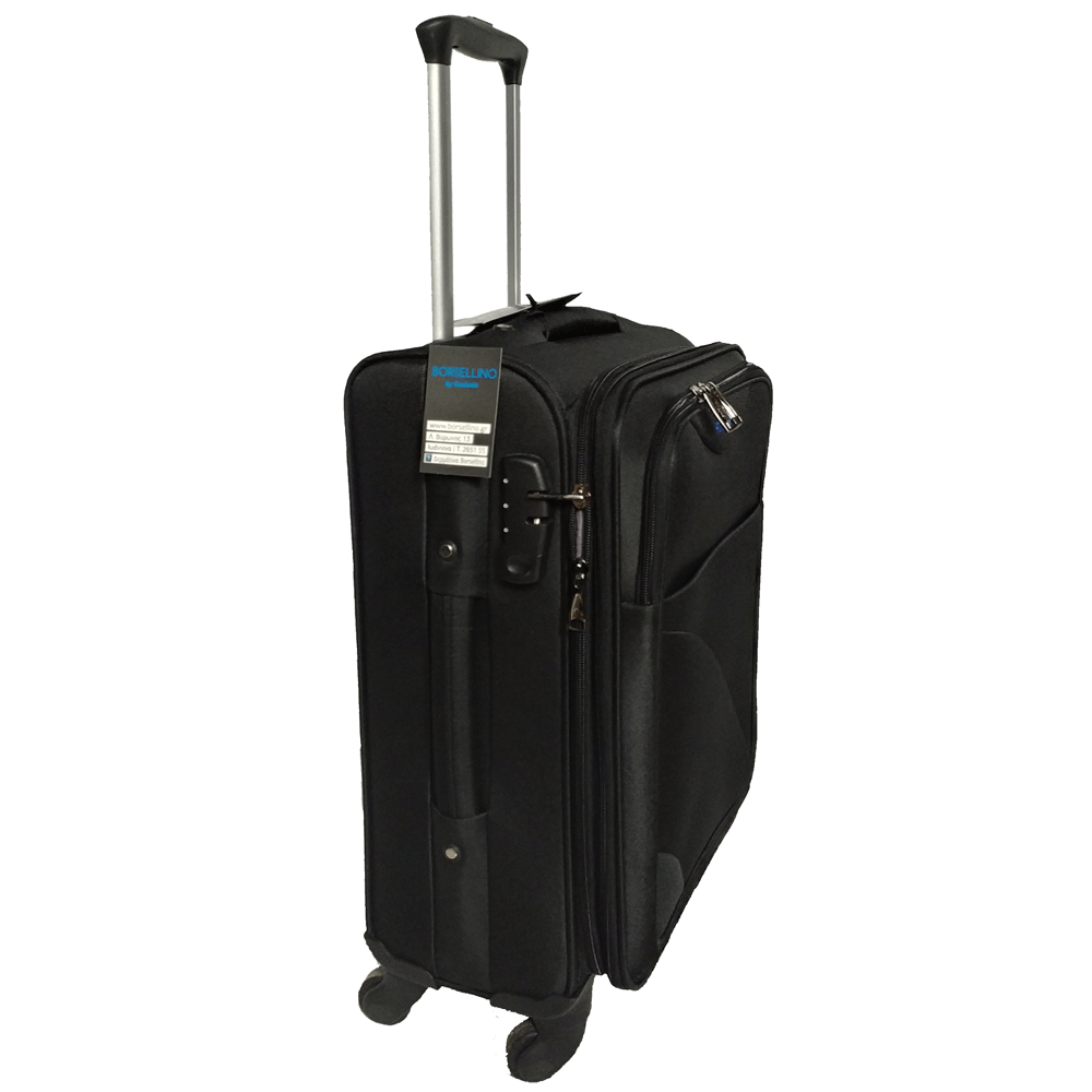 Βαλίτσα Καμπίνας με Επέκταση Forecast 8317. Μάυρο 55cm 