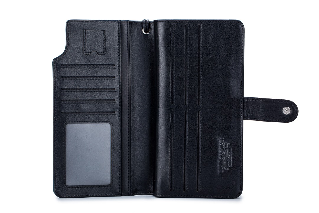 Δερμάτινο πορτοφόλι Bull Captain SNB-028 μαύρο