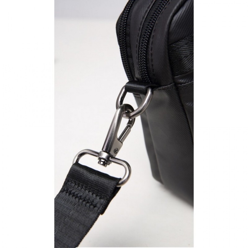 Lavor 709 Ανδρική Τσάντα Ώμου / Χιαστί σε μαυρο χρώμα