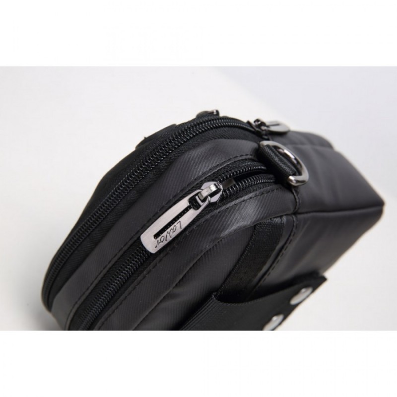 Lavor 709 Ανδρική Τσάντα Ώμου / Χιαστί σε μαυρο χρώμα