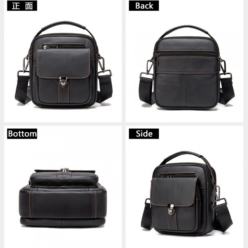 Δερμάτινο τσαντάκι ώμου Cardinal 7438 coffee