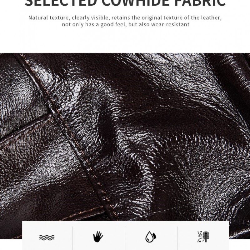 Δερμάτινο τσαντάκι ώμου Cardinal 7538 coffee