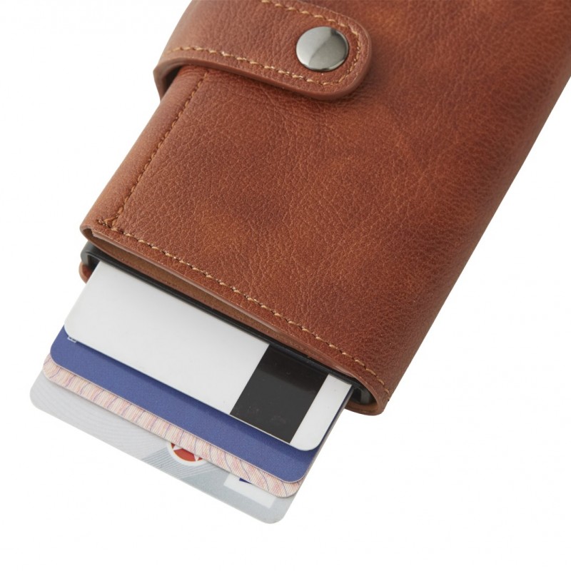 Δερμάτινο Ανδρικό πορτοφόλι/Καρτοθήκη Caterpillar 84365-529 