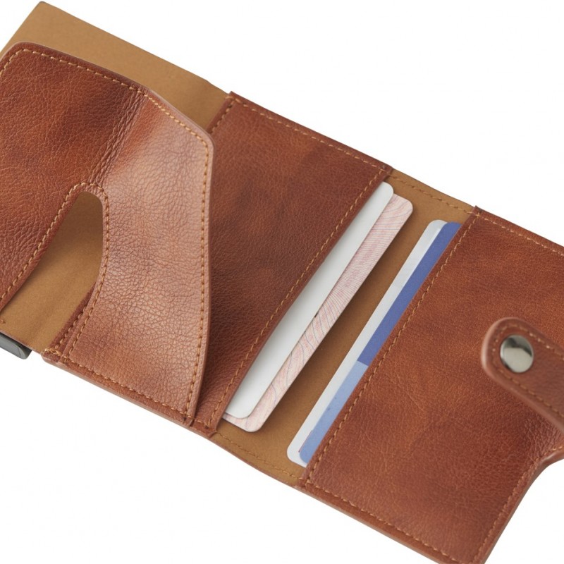 Δερμάτινο Ανδρικό πορτοφόλι/Καρτοθήκη Caterpillar 84365-529 