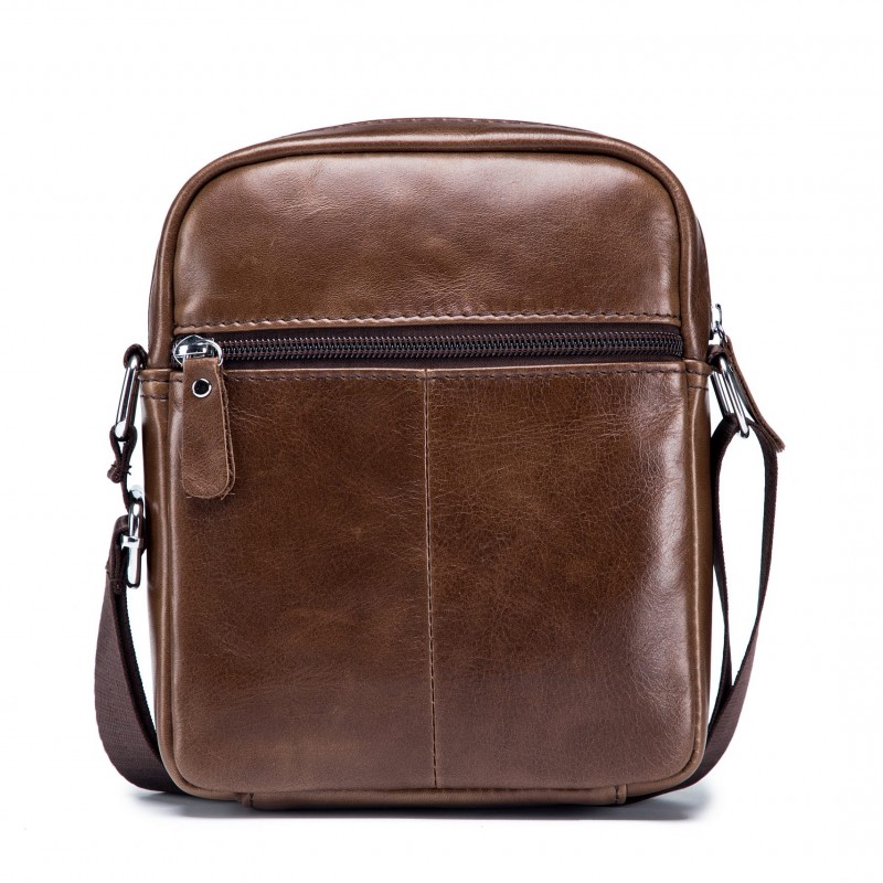 Δερμάτινο τσαντάκι ώμου Bull Captain DJB 016 καφέ 