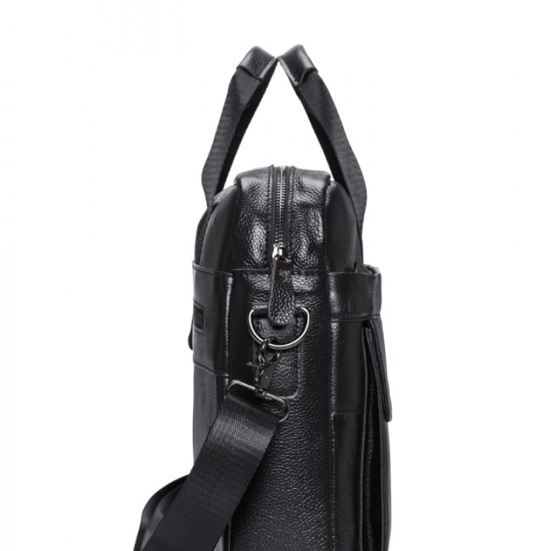 Δερμάτινος χαρτοφύλακας Bull Captain GWB-046 μαύρο 