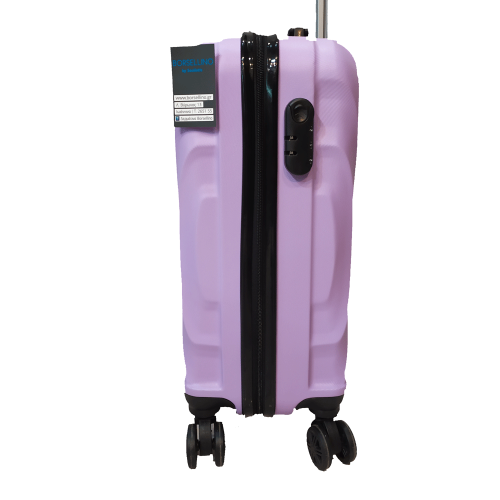 Βαλίτσα Καμπίνας FORECAST P009 55x35x20 Λιλά – Ιδανική για Όλες τις Αεροπορικές Εταιρίες