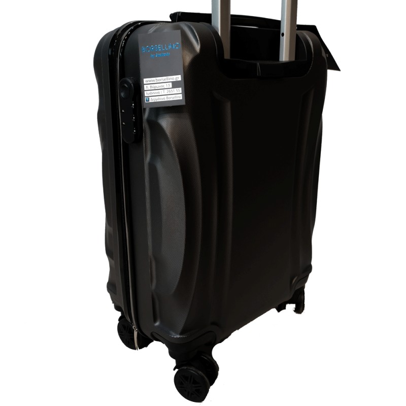 Βαλίτσα Καμπίνας FORECAST P009 55x35x20 Μαύρο – Ιδανική για Όλες τις Αεροπορικές Εταιρίες