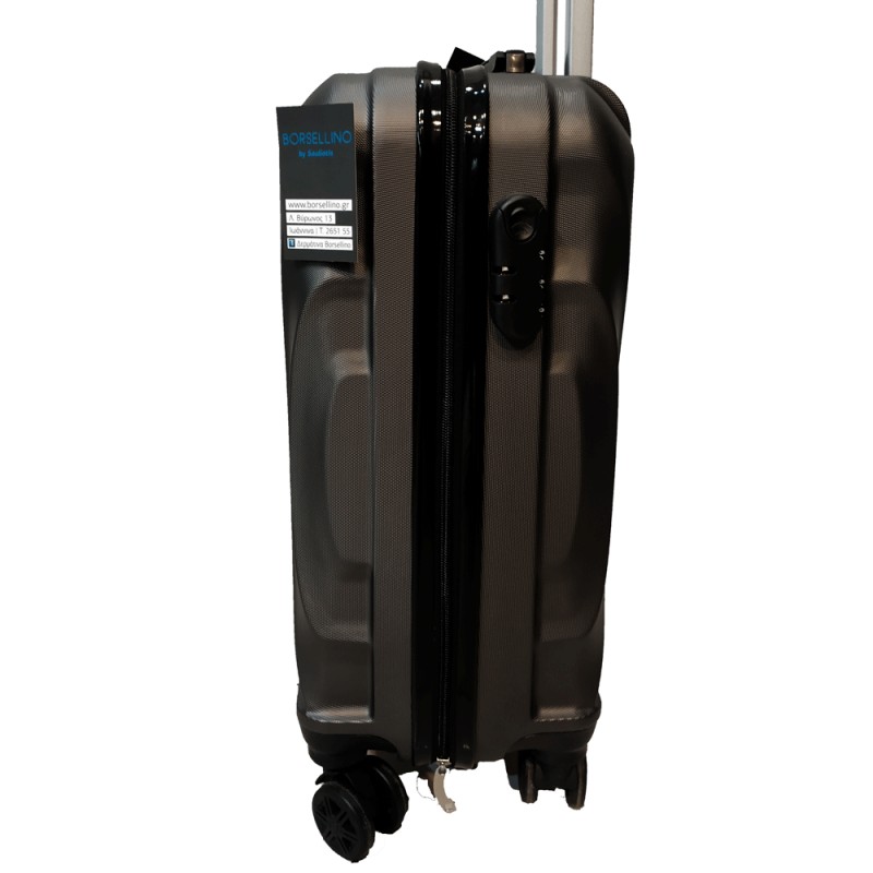 Βαλίτσα Καμπίνας FORECAST P009 55x35x20 Μαύρο – Ιδανική για Όλες τις Αεροπορικές Εταιρίες