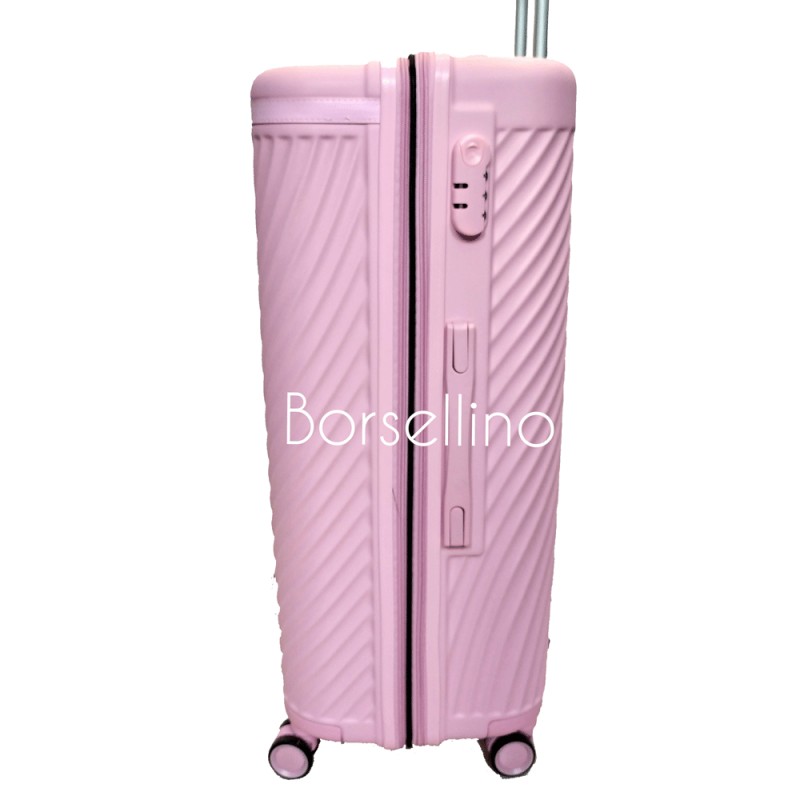 Βαλίτσα FORECAST LSDQ-04-SET3 Ροζ μεταλλιζέ