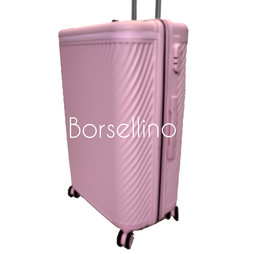 Βαλίτσα FORECAST LSDQ-04 Μικρή καμπίνας 52εκ Ροζ μεταλλιζέ