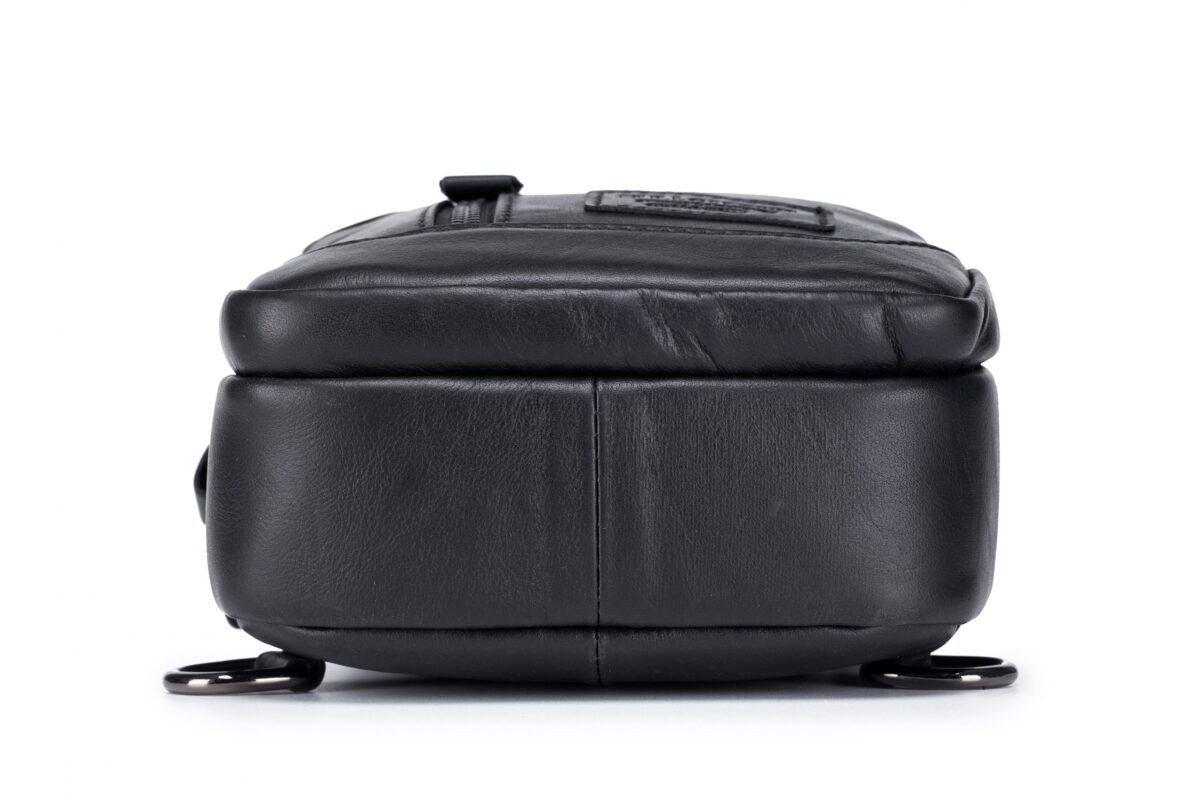 Δερμάτινο τσαντάκι body Bull Captain XB 095 μαύρο