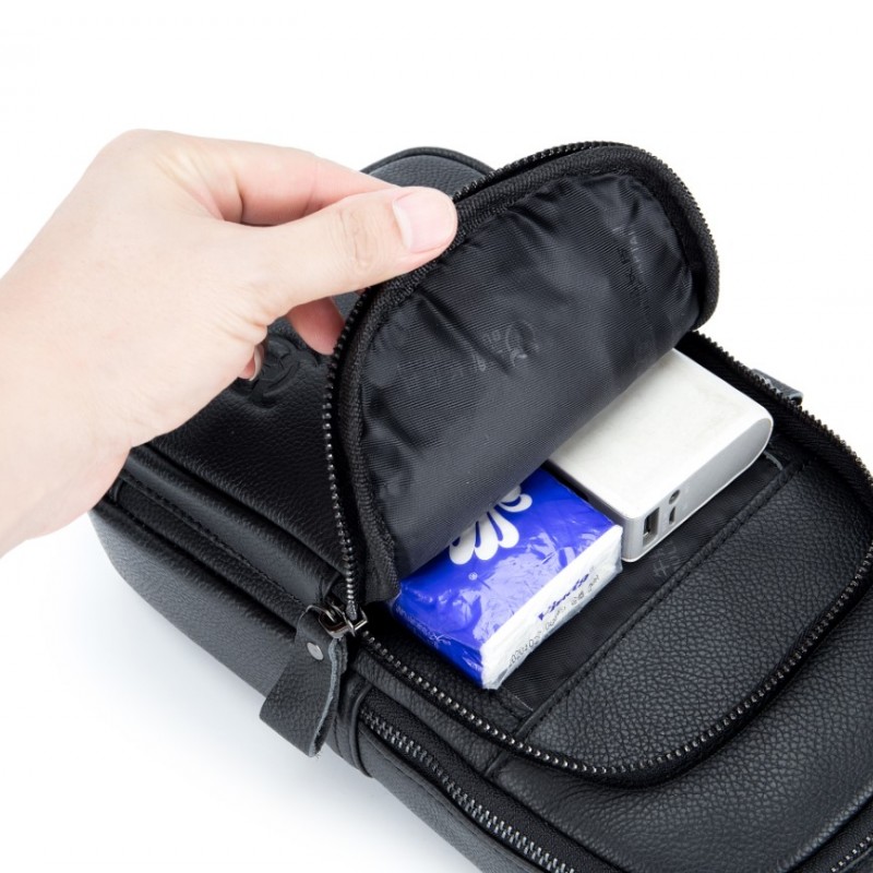 Δερμάτινο τσαντάκι body Bull Captain XB 100 μαύρο