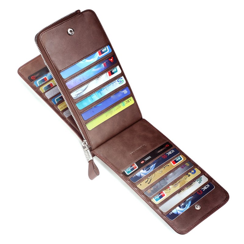 Δερμάτινο Ανδρικό πορτοφόλι William Polo 201499 brown 