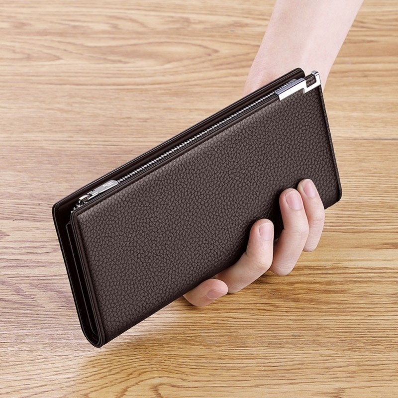 Δερμάτινο Ανδρικό πορτοφόλι William Polo 195252 black 