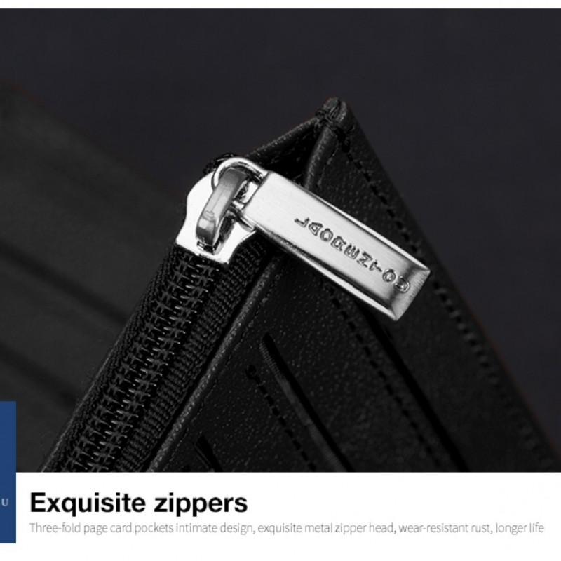 Δερμάτινο Ανδρικό πορτοφόλι Laorentou 328J007L μαύρο 